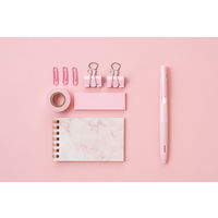 油性ボールペン bLen（ブレン） 0.7mm ライトピンク軸 黒インク BA88-LP ゼブラ　10本