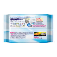 クイックルワイパー 立体吸着ウエットシート 香り残らない 1パック（32枚入）+ブラックカラー本体 セット