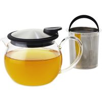 FORLIFE JAPAN ボラ ガラスティーポット444mlBkg 831BKG 1個（直送品）