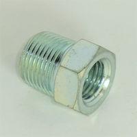 マルエム産業 高圧 鋼製 ネジ継手 ブッシング(R×Rc)3価クロメート処理品 3/8×1/4 SB3/8×1/4-5 1包(5個入)（直送品）