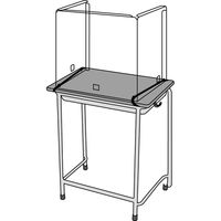 アーテック 学校机 飛沫防止ガード 高サイズ 51340 1個