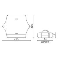 Coleman(コールマン) ヘキサライト+ 2000039093 1個（直送品）
