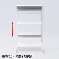 サンワサプライ RoHS10対応ハイスタンドパソコンラック(W650×D610mm) RAC-508 1個（直送品）