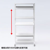 サンワサプライ RoHS10対応パソコンラック(W650×D610) RAC-505 1個（直送品）