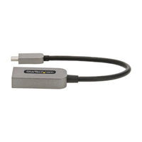 Startech.com USB-C - HDMI アダプタ/4K60Hz USBC-HDMI-CDP2HD4K60 1個