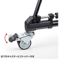 サンワサプライ キャスター付き三脚台(折り畳み式) DG-CAM31 1個