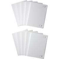 サンワサプライ DVDトールケース(1枚収納・10枚セット・ホワイト) DVD-TN1-10WN 1個