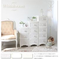 アイ・エル・シー ドレスチェスト4段アンティークブルー DPC-04-ARBL 1個