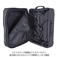 スワン Number ソフトキャリーバッグ 45L ブラック/ブラック 61001 1個（直送品）