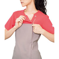 フォーク レディスジップスクラブ ラテローズ×ダークネイビー LL HI701-73-LL 1枚（直送品）