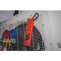 ボルトスター 整備現場 作業現場向け シリコン製 ボルト・ビス紛失防止用ホルダーシート 203×50mm カラビナ付 レッド BTSー100（直送品）