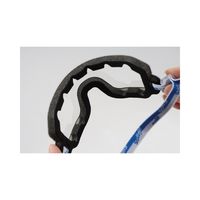 CNS シーエヌエス 作業・粉塵防止用簡易式軽量保護ゴーグル 曇り防止加工 子供用 SOFTGLEAIRKIDS 1個（直送品）