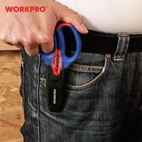 WORKPRO(ワークプロ) WORKPRO ワークプロ 電工ハサミ ステンレス製 全長167mm WP294003 1個（直送品）