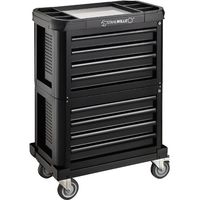 スタビレー STAHLWILLE 4段トップボックス W477×L750×H645mm ブラック 93ーTOPBOX 1台（直送品）