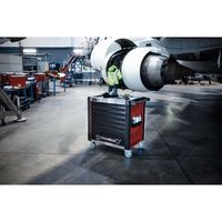 スタビレー STAHLWILLE 8段ツールトロリー W1001×L651×H1020 耐荷重1400kg レッド 98/8RーPRO 1台（直送品）