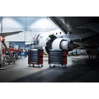 スタビレー STAHLWILLE 8段ツールトロリー W1001×L651×H1020 耐荷重1400kg ブルー 98/8BーPRO 1台（直送品）