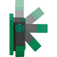 スタビレー STAHLWILLE スタンド付 LEDミニ投光器 2800ルーメン ブラック・グリーン 13133 1本（直送品）