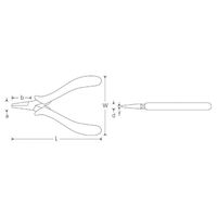 スタビレー STAHLWILLE リードペンチ マルチコンポーネントハンドル ヘッド12mm×8mm 6711 1本（直送品）