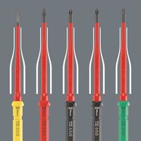 Wera Werk ベラ 差替式 先端先細 絶縁ドライバーブレード PH2 全長157mm 006546 1本（直送品）