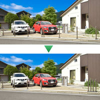 (株)TOKO カーポール ベーシックタイプ 全幅600cm(ダーク) 6300088804 1セット（直送品）