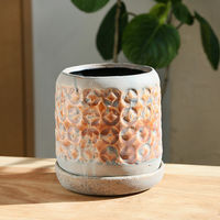 リーフ 植木鉢 ダイヤオーカー S 3.5号 269584 1個（直送品）