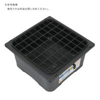 テトラ ジャパン じょうろでキレイメダカ鉢 40×40 黒 288378 1セット(3個)（直送品）