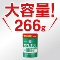 ガム キシリトールガム ライムミント 大容量パウチ 266g 1セット（1個×3）