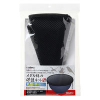 スドー メダカの深鉢 黒茶 13号+メダカ鉢の保護ネット 丸型(中) 305524 1個（直送品）