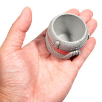 ケー・イー・アイ 鉢 リトルレジンポット おじぞうさま 328648 1個（直送品）