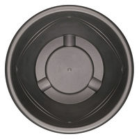 スドー メダカ鉢 黒茶 15号+メダカ鉢の保護ネット 丸型(中) 305525 1個（直送品）