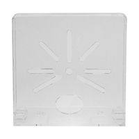 ビットストロング 監視・CCTVドームカメラ ABSマウントブラケット壁面用L型取り付け金具 透明 BS-KANKANA-GO50 1個（直送品）