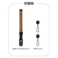 シーエイチアイ CHI JLH04B ハンドストラップ ブラック 1個（直送品）