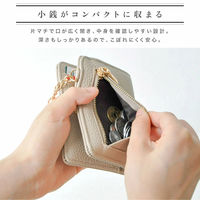 ディーエーピーネットワーク スリムミニウォレット コイン収納つきパスケース スモーキーピンク bon033_SPK 1個（直送品）