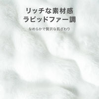 ディーエーピーネットワーク とろふわ もこもこ毛布 両面フランネル ふわとろブランケット サンド bon036-sa 1枚（直送品）