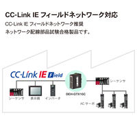 ダイヤトレンド 産業用イーサネットスイッチングハブ 1000Base-T 16ポート DEH-GTX16C 1台（直送品）