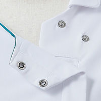 住商モンブラン ナースジャケット 半袖 白/ネイビー S MN357-19 1枚（直送品）