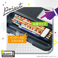 ソニック スクールタッチペン シフトプラス シルバー LS-5244-SV 1本