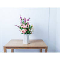 横浜ディスプレイミュージアム フラワーアレンジメント 造花  フェミニンアレンジ-07 FBCD-3029 1個（直送品）