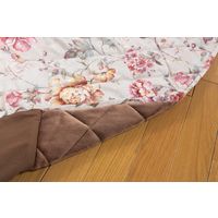 イケヒコ・コーポレーション ジャカード織ハイタイプこたつ掛布団花柄 ハンナ 235×290cm 69501 1個（直送品）