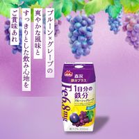 森永乳業 鉄分プラス 1日分の鉄分 プルーン＋グレープ 200ml 1箱（24本入）紙パック　 飲料 サプリメントドリンク