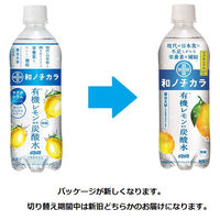 【栄養機能食品】ダイドードリンコ 和ノチカラ 有機レモン使用炭酸水 500ml 1セット（48本）