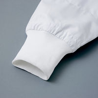 アイトス 長袖比翼ジャンバー ホワイト 6L 861030-001-6L 861030 1着（直送品）