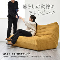 【軒先渡し】B.Bファニシング 1人掛けソファ Camellia 幅860mm ライトグレー 1台（直送品）