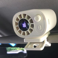 大進 100段階 ベルトファン 暑さ対策 デジタル表示 ホワイト HRS-1607 1個（直送品）