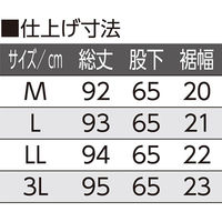 ケアファッション 春夏用おしりスルッとパンツ ネイビー 3L W018214065 1着（直送品）