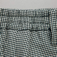 アイトス レディース千鳥格子パンツ スソ ハーフ 5L 8676-111-5L 8676 1本（直送品）