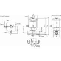フジキン ダイレクトダイヤフラムバルブ FPRーNSDー71SS2ー6.35#B 1個（直送品）