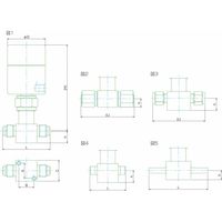 フジキン ベローズバルブ FPRーUBFー516ー6.35BW 1個（直送品）