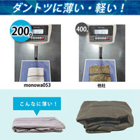 大河商事 ファン付きベスト 空調ベスト 作業服 グレー L monowa053GY_L 1S(1S)（直送品）