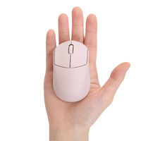 ナカバヤシ Bluetooth静音 軽量ミニマウス 3ボタン BlueLED ピンク MUS-BKT250P 1個（直送品）